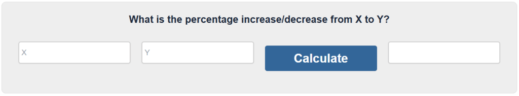 What is the percentage increasedecrease from X to Y